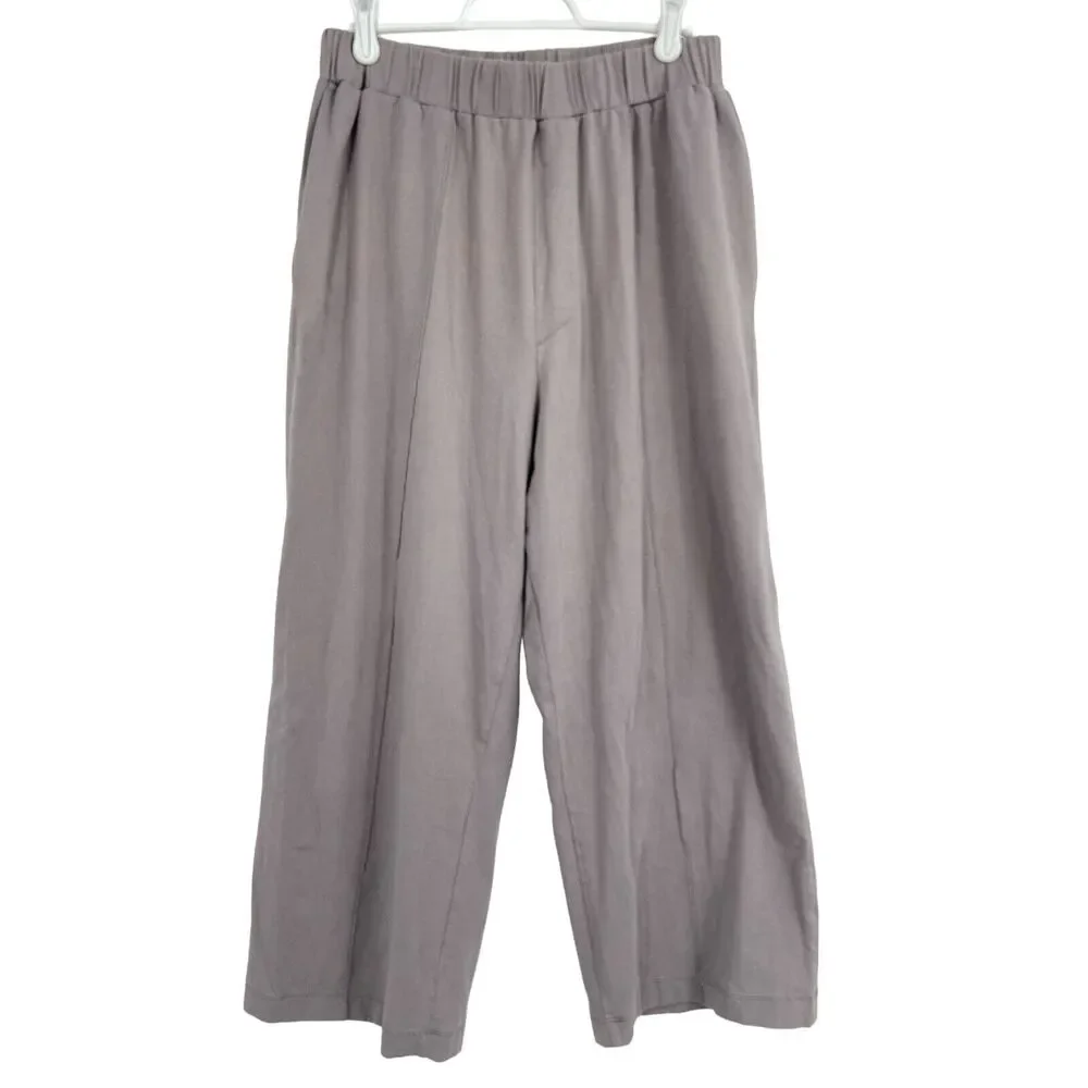 ORTTU Mens‎ Grey Pleated Pants Free Size